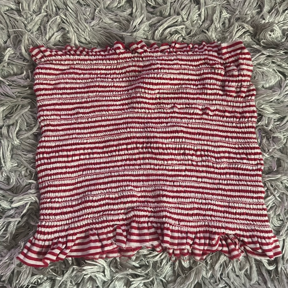 Stripped Tube Top